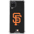 MLB San Francisco Giants - Solid Distressed Galaxy A12 Clear Case