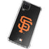 MLB San Francisco Giants - Solid Distressed Galaxy A12 Clear Case