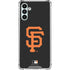 MLB San Francisco Giants - Solid Distressed Galaxy A13 5G Clear Case