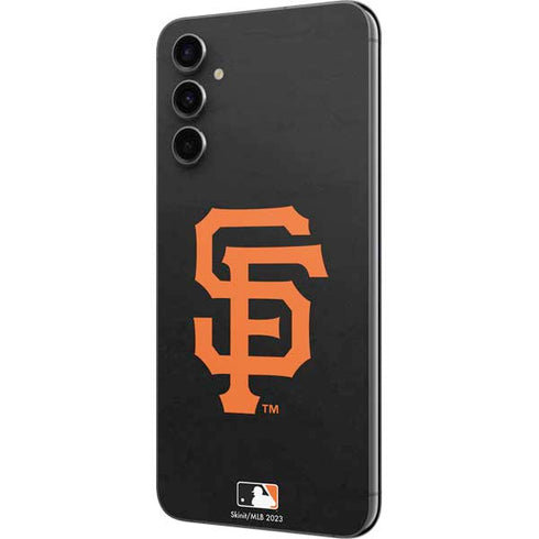 MLB San Francisco Giants - Solid Distressed Galaxy A14 5G Skin