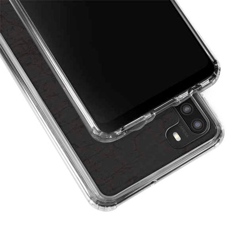 MLB San Francisco Giants - Solid Distressed Galaxy A21 Clear Case