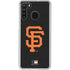 MLB San Francisco Giants - Solid Distressed Galaxy A21 Clear Case