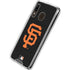 MLB San Francisco Giants - Solid Distressed Galaxy A30 Clear Case