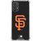 MLB San Francisco Giants - Solid Distressed Galaxy A32 5G Clear Case