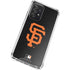 MLB San Francisco Giants - Solid Distressed Galaxy A52 5G Clear Case