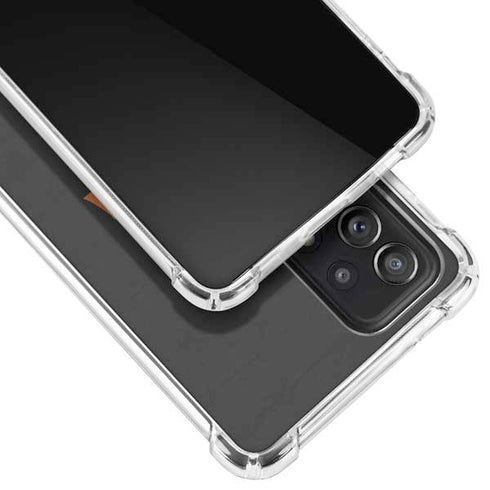 MLB San Francisco Giants - Solid Distressed Galaxy A52 5G Clear Case