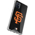 MLB San Francisco Giants - Solid Distressed Galaxy A71 5G Clear Case