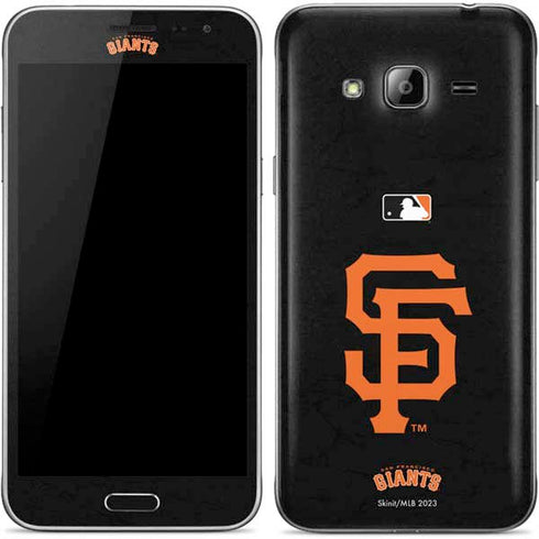 MLB San Francisco Giants - Solid Distressed Galaxy J3 Skin
