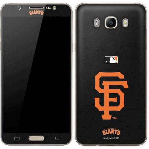 MLB San Francisco Giants - Solid Distressed Galaxy J7 Skin