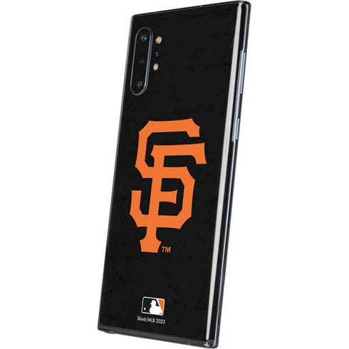 MLB San Francisco Giants - Solid Distressed Galaxy Note 10 Plus Skin