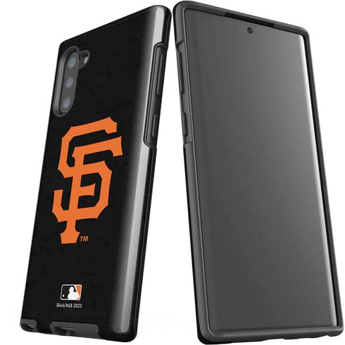 MLB San Francisco Giants - Solid Distressed Galaxy Note 10 Pro Case
