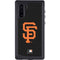 MLB San Francisco Giants - Solid Distressed Galaxy Note 10 Waterproof Case