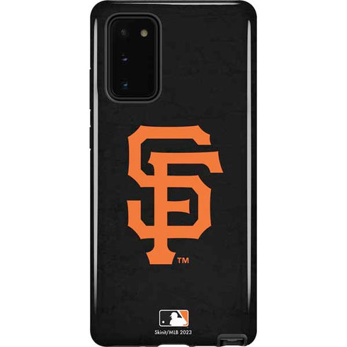 MLB San Francisco Giants - Solid Distressed Galaxy Note20 5G Pro Case