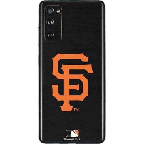 MLB San Francisco Giants - Solid Distressed Galaxy S20 Fan Edition Skin