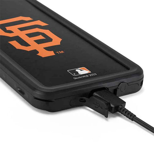 MLB San Francisco Giants - Solid Distressed Galaxy S20 Plus Waterproof Case