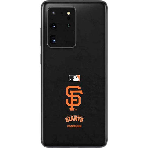 MLB San Francisco Giants - Solid Distressed Galaxy S20 Ultra 5G Skin
