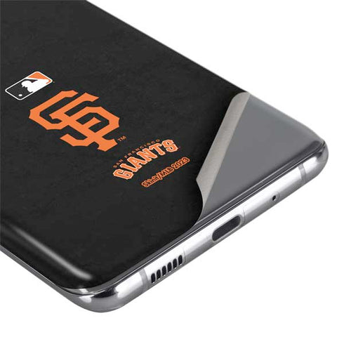 MLB San Francisco Giants - Solid Distressed Galaxy S20 Ultra 5G Skin