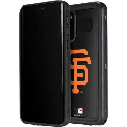 MLB San Francisco Giants - Solid Distressed Galaxy S20 Waterproof Case