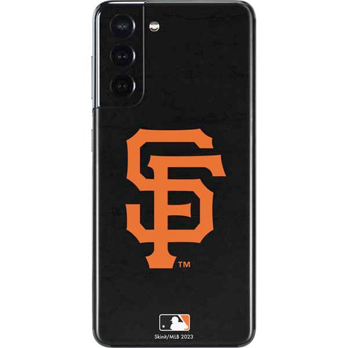 MLB San Francisco Giants - Solid Distressed Galaxy S21 5G Skin