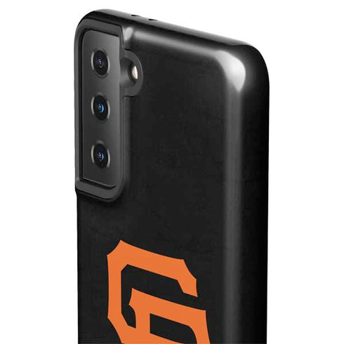 MLB San Francisco Giants - Solid Distressed Galaxy S21 FE Pro Case