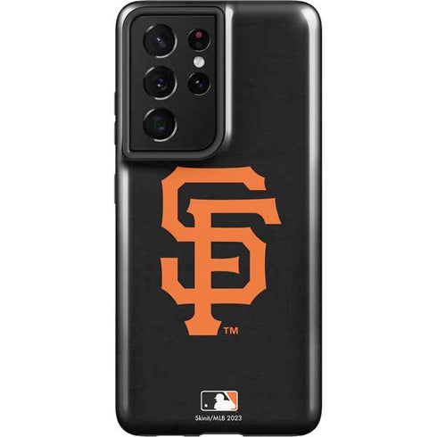 MLB San Francisco Giants - Solid Distressed Galaxy S21 Ultra 5G Pro Case
