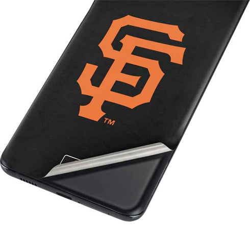 MLB San Francisco Giants - Solid Distressed Galaxy S21 Ultra 5G Skin