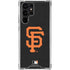MLB San Francisco Giants - Solid Distressed Galaxy S22 Ultra Clear Case