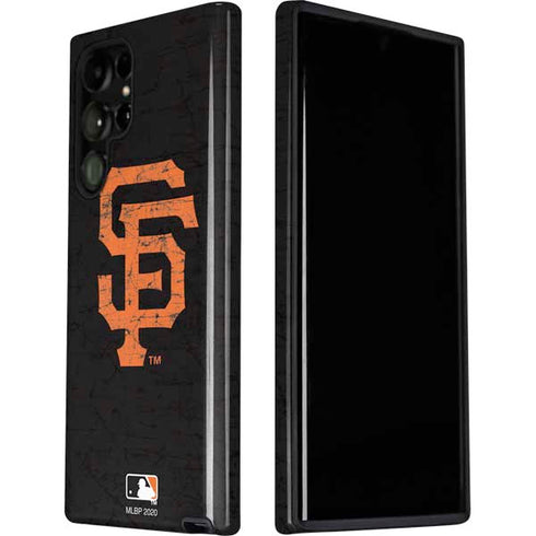 MLB San Francisco Giants - Solid Distressed Galaxy S22 Ultra Pro Case