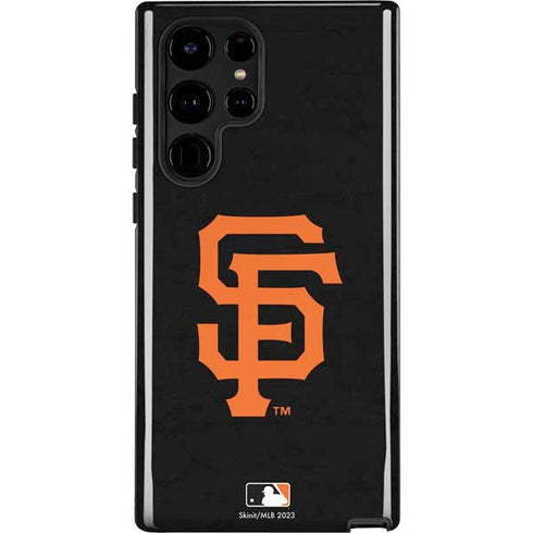 MLB San Francisco Giants - Solid Distressed Galaxy S22 Ultra Pro Case
