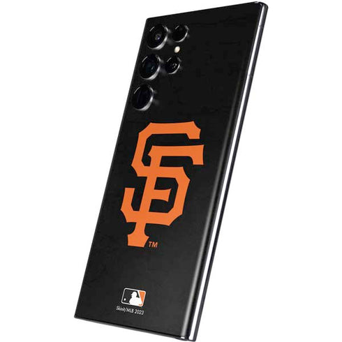 MLB San Francisco Giants - Solid Distressed Galaxy S22 Ultra Skin