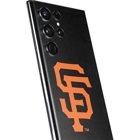 MLB San Francisco Giants - Solid Distressed Galaxy S22 Ultra Skin