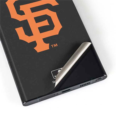 MLB San Francisco Giants - Solid Distressed Galaxy S22 Ultra Skin