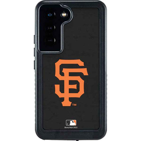 MLB San Francisco Giants - Solid Distressed Galaxy S23 Waterproof Case