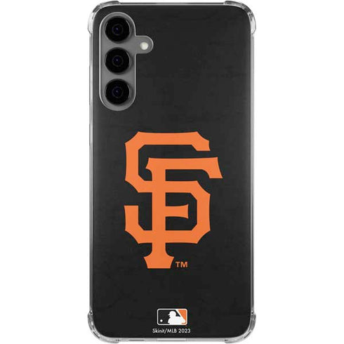 MLB San Francisco Giants - Solid Distressed Galaxy S24 Plus Clear Case