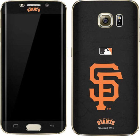 MLB San Francisco Giants - Solid Distressed Galaxy S7 Edge Skin