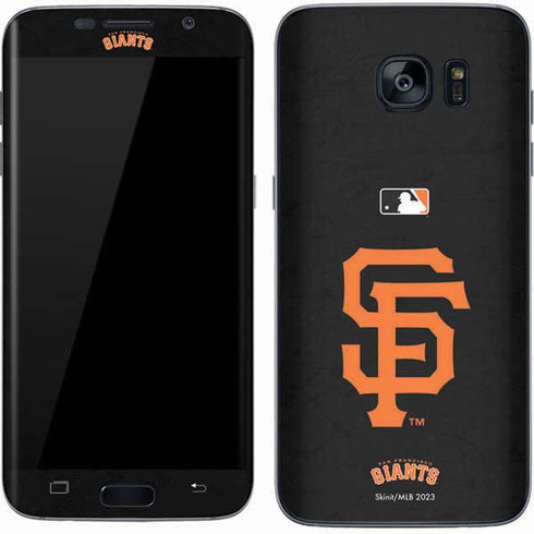 MLB San Francisco Giants - Solid Distressed Galaxy S7 Skin