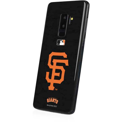 MLB San Francisco Giants - Solid Distressed Galaxy S9 Plus Skin