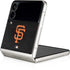 MLB San Francisco Giants - Solid Distressed Galaxy Z Flip4 5G Skin