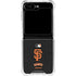 MLB San Francisco Giants - Solid Distressed Galaxy Z Flip5 5G Clear Case