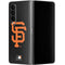 MLB San Francisco Giants - Solid Distressed Galaxy Z Fold4 5G Skin