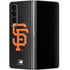 MLB San Francisco Giants - Solid Distressed Galaxy Z Fold4 5G Skin
