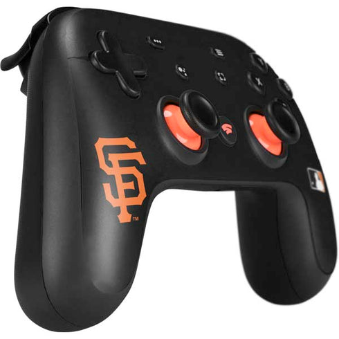 MLB San Francisco Giants - Solid Distressed Google Stadia Controller Skin