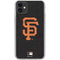 MLB San Francisco Giants - Solid Distressed iPhone 11 Clear Case