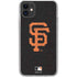 MLB San Francisco Giants - Solid Distressed iPhone 11 Clear Case