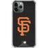 MLB San Francisco Giants - Solid Distressed iPhone 11 Pro Max Clear Case