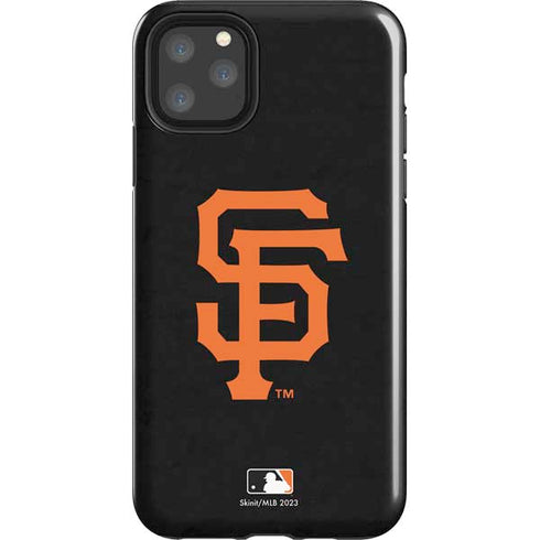 MLB San Francisco Giants - Solid Distressed iPhone 11 Pro Max Impact Case