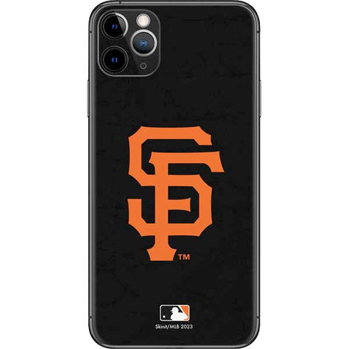 MLB San Francisco Giants - Solid Distressed iPhone 11 Pro Max Skin