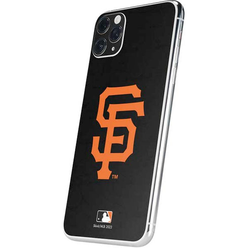 MLB San Francisco Giants - Solid Distressed iPhone 11 Pro Max Skin