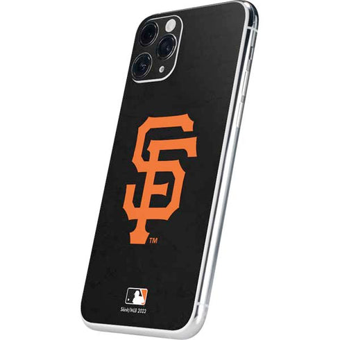 MLB San Francisco Giants - Solid Distressed iPhone 11 Pro Skin