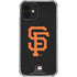 MLB San Francisco Giants - Solid Distressed iPhone 12 Mini Clear Case